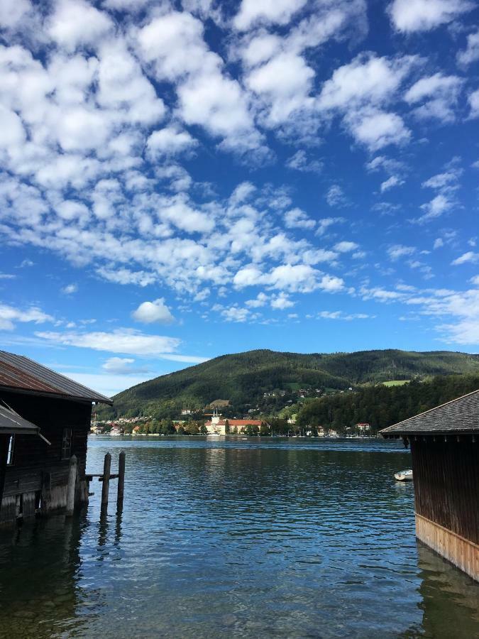 Traumhaftes Ferienhaus direkt am Tegernsee Rotta Exterior foto